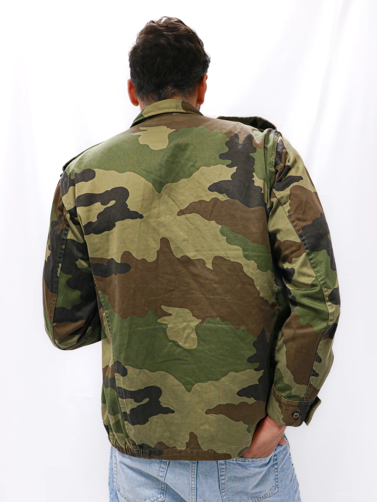 VESTE MILITAIRE VERTE