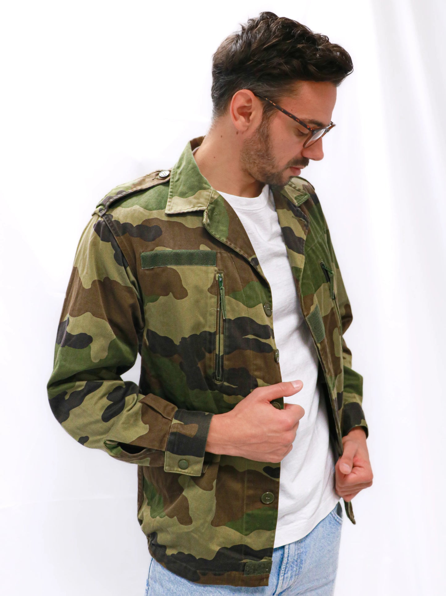 VESTE MILITAIRE VERTE