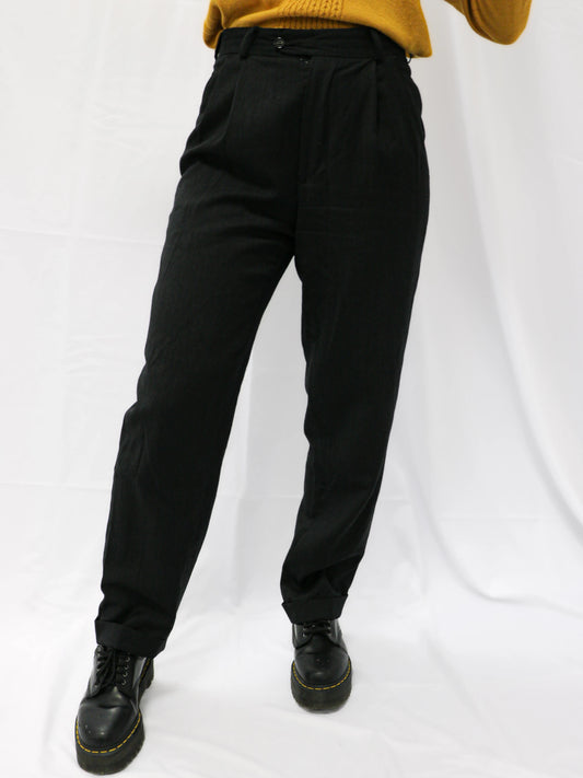 PANTALON CAROTTE GRIS ANTRACITE